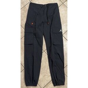 Jordan Pants Mens M Black MVP Flight Club Cargo Ripstop Athletic HV8606-010 Nike